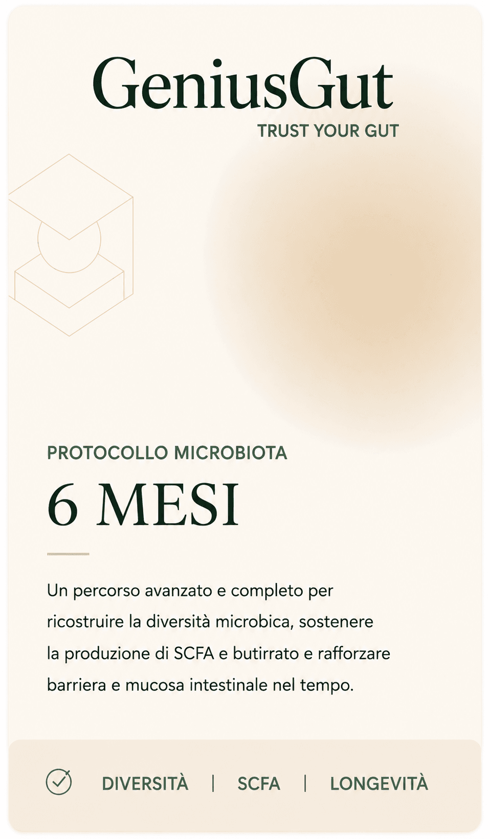 Un piatto vario e a base vegetale che riflette le fondamenta del Protocollo Microbiota